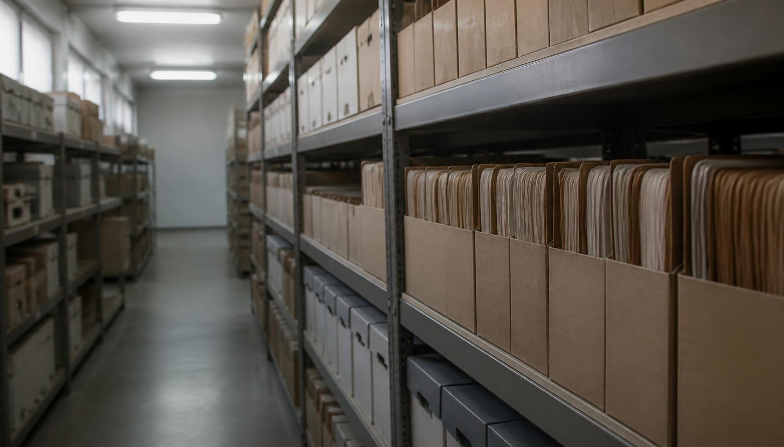 Commercial records storage, illustrating Queensland limitation periods for commercial disputes