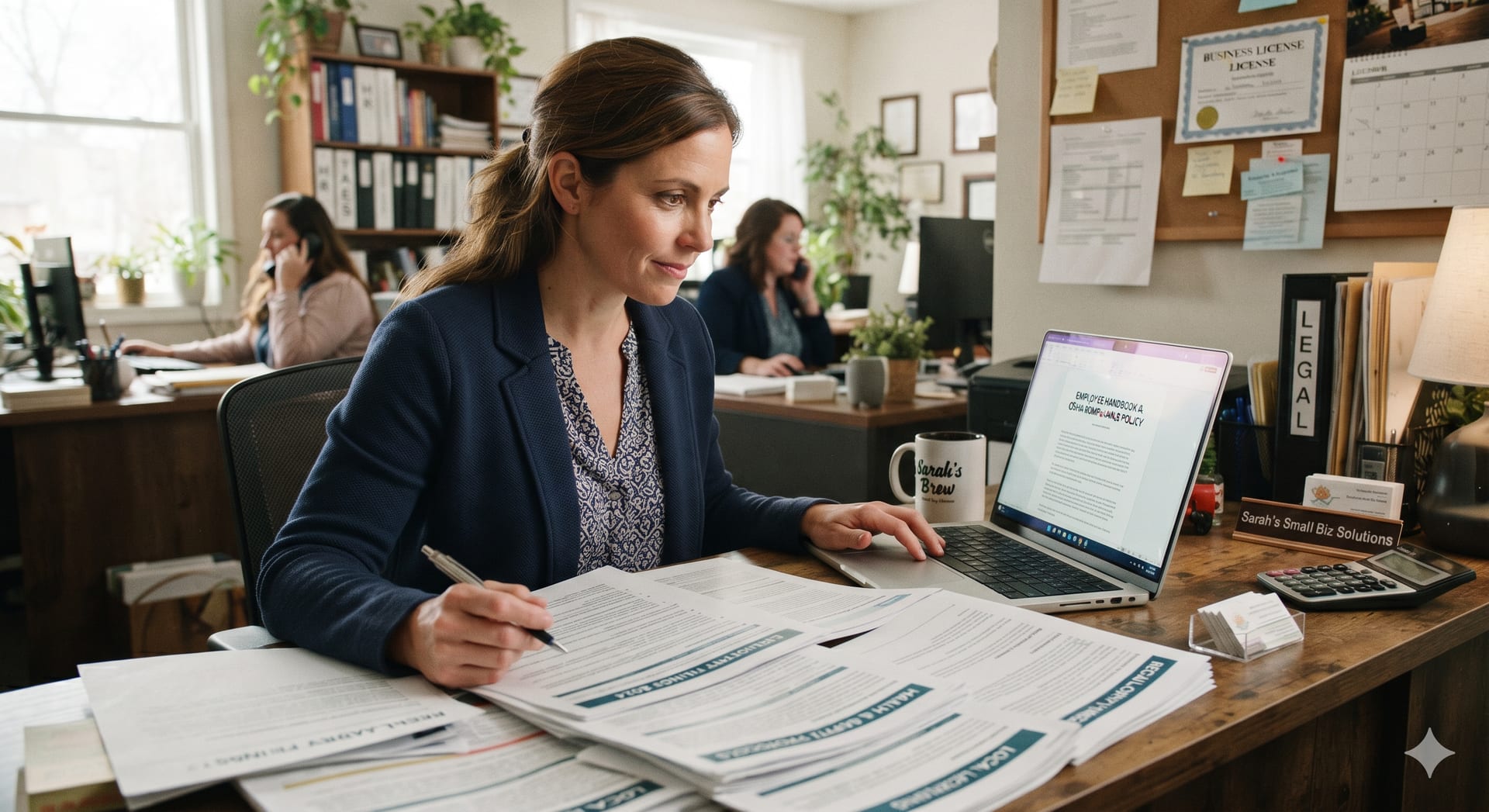 A compliance checklist on a desk, illustrating AML/CTF obligations for small businesses under AUSTRAC
